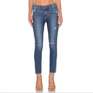 Paige Hoxton Ankle Skinny in Toren Destructed Size 26
